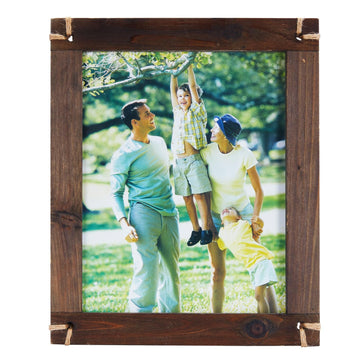 8x10 Picture Frame Wood Rustic, Decorative, Distressed & Vintage Looking Photo Frames Wall Decor for Wall Mount &