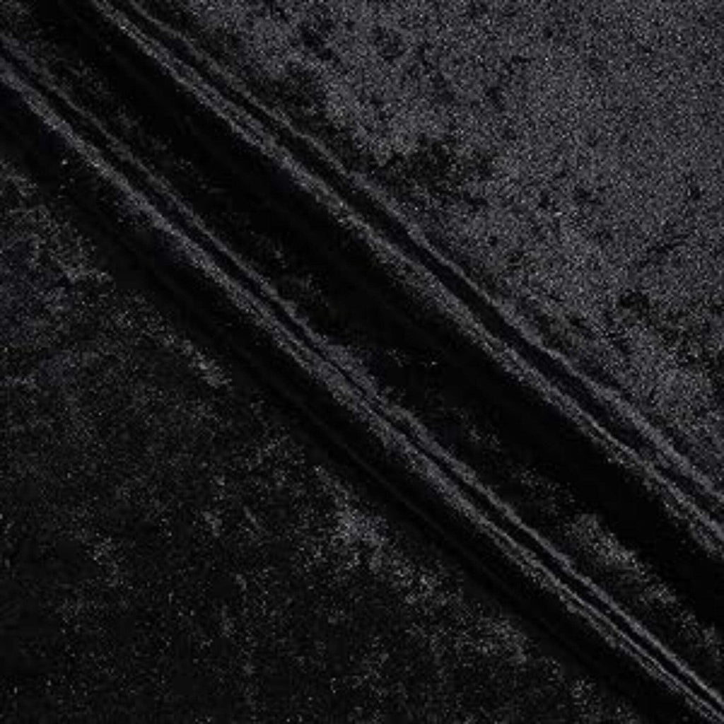 72" Shadow Crushed Velvet White, Fabric by the Yard