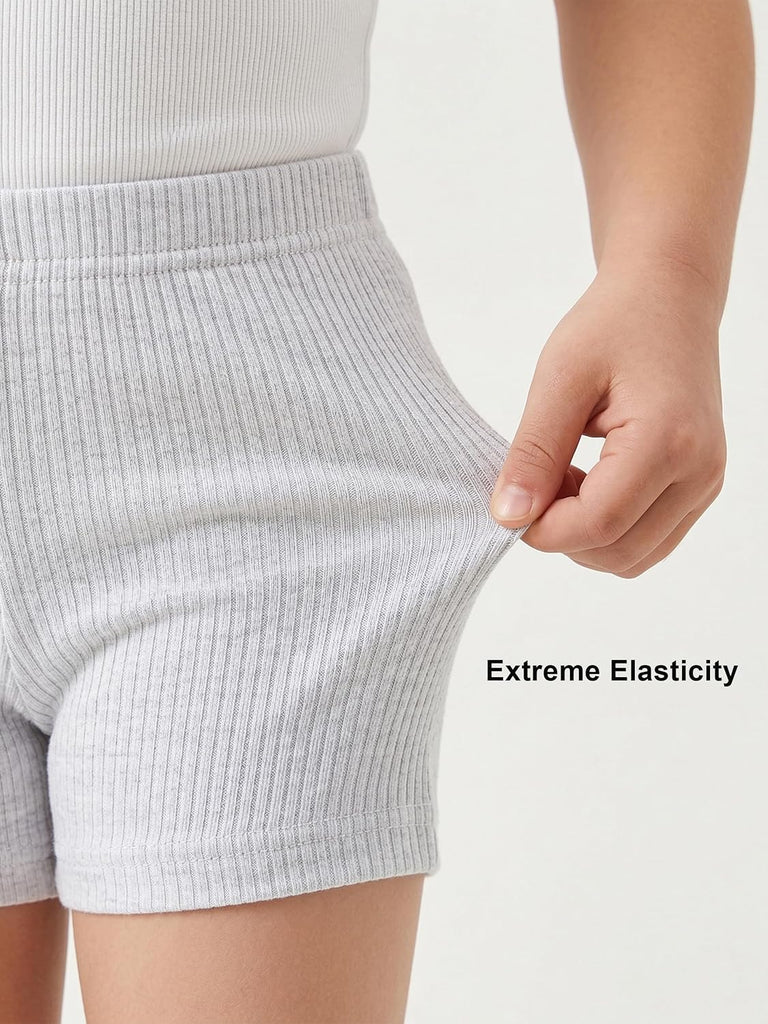 Girls Bike Shorts Cartwheel Biker 6 Pack Spring Summer Clothes Safety Shorts Under Dress Dance