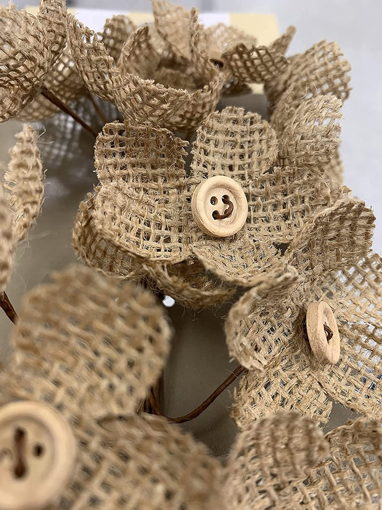 15-Inch Burlap Roll - 100 Yards - Natural Color.