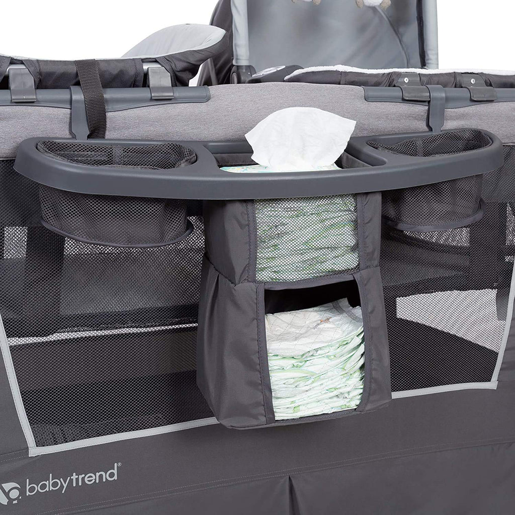 Retreat Nursery Center Playard, Bassinet & Storage, Robin