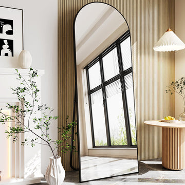Full Body Mirror, 65"x24" Standing Mirror, Nanometre Arched Full Length Mirrors, espejos para dormitorio, Full Size