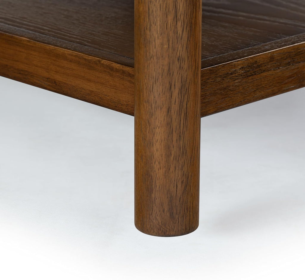 Couture Collection Jaylessa Medium Oak 1-Drawer Coffee Table