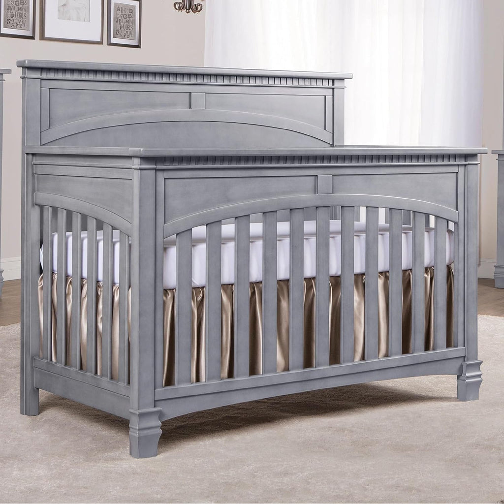 Santa Fe 5-in-1 Convertible Crib, Storm Grey