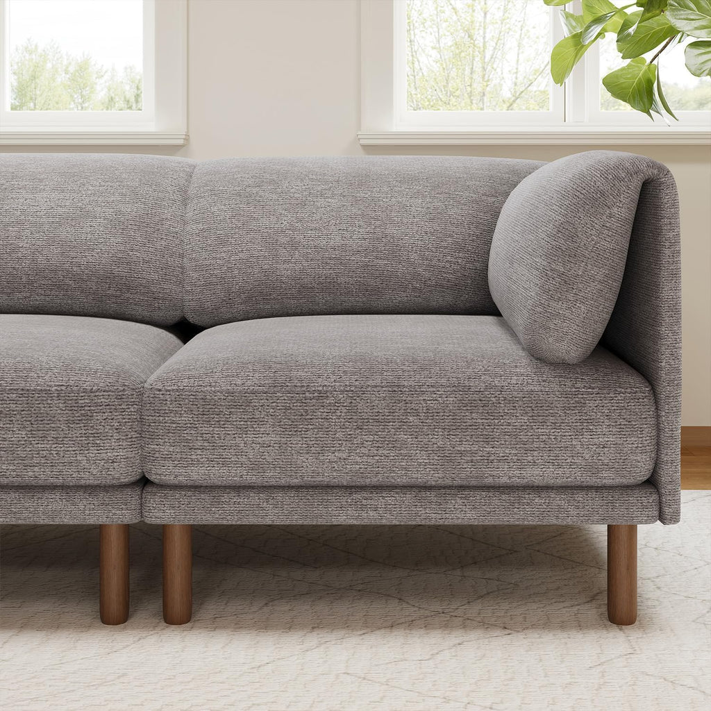 Cloud Sectional Couches, Modular Sectional Sofa, Grey