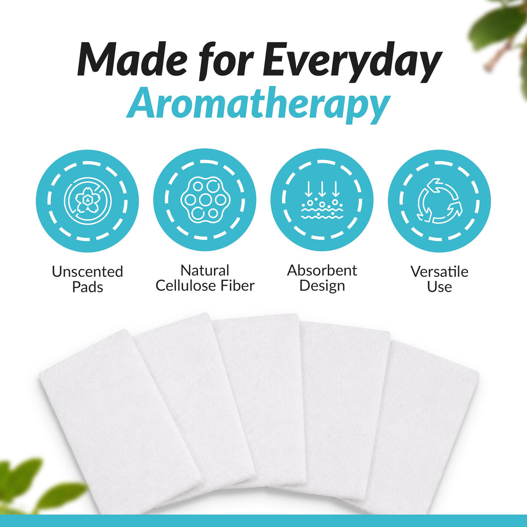 Aromatherapy Refill Pads for car scent and ball style plug in diffuser Refill Pads (100)