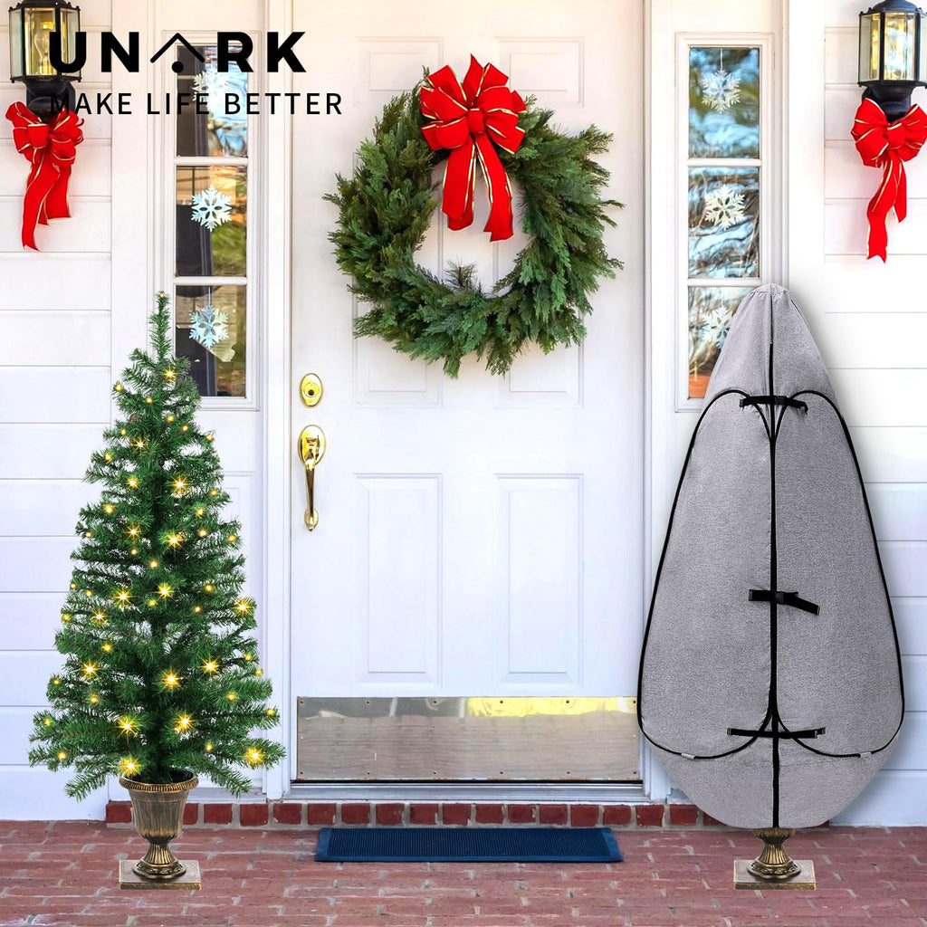 Christmas Tree Bag 9 Ft Large Christmas Tree Storage Bag 9 Foot Tree, Christmas Tree Cover For Upright Storage with