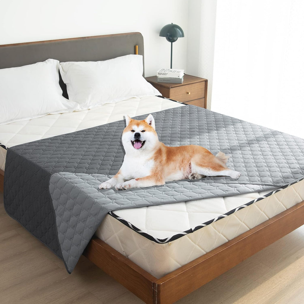 Waterproof Pet Blanket for Bed, Washable Couch Cover for Dog Cat