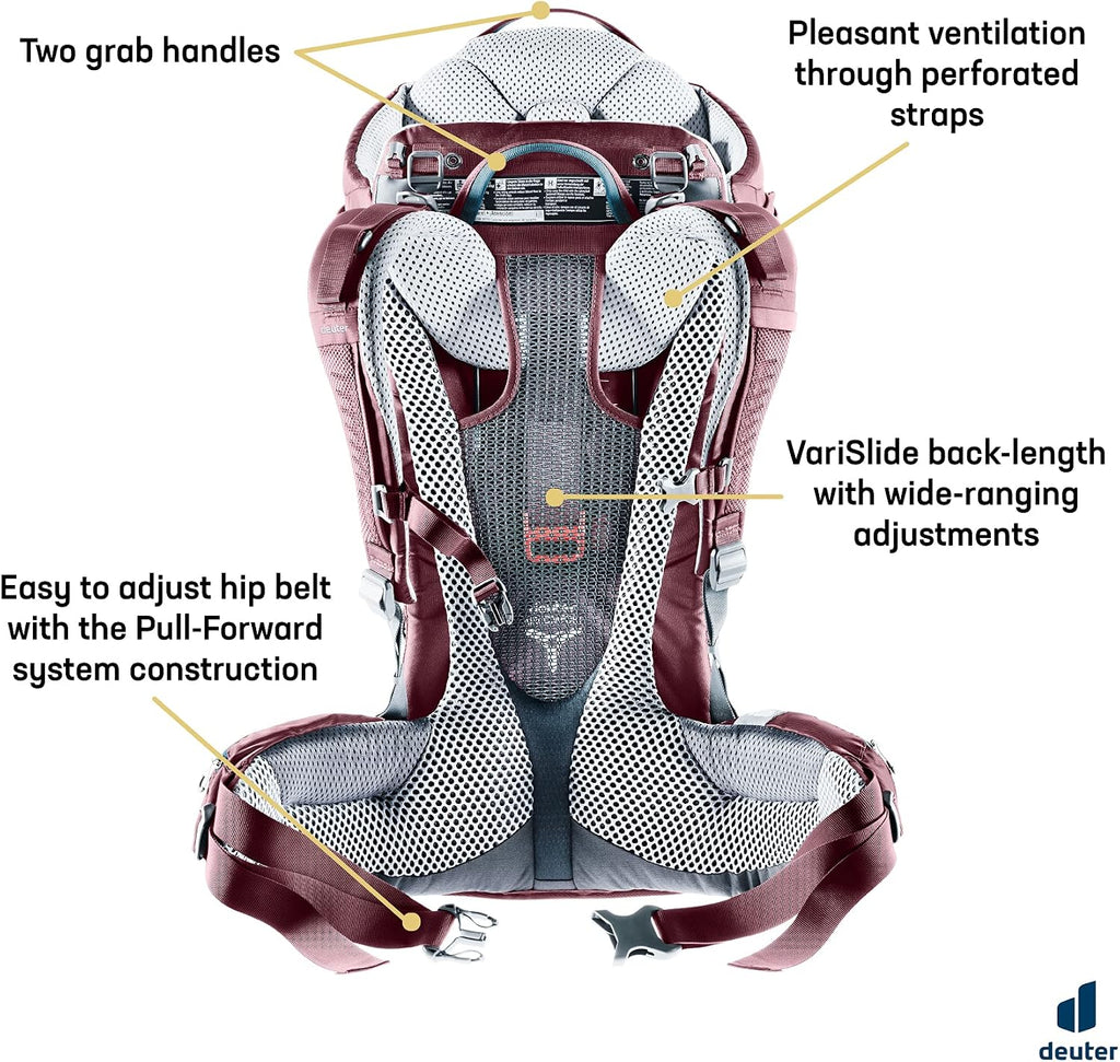 Kid Comfort Child Carrier and Backpack for Travel & Hiking with Toddlers