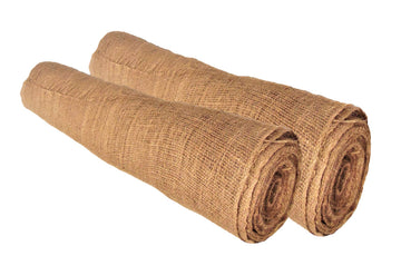 40" x 96-100 feet Burlap in 2 Rolls | Raised Garden Bed Liners | loosely Weaved 7 oz Jute-Burlap| Natural Product
