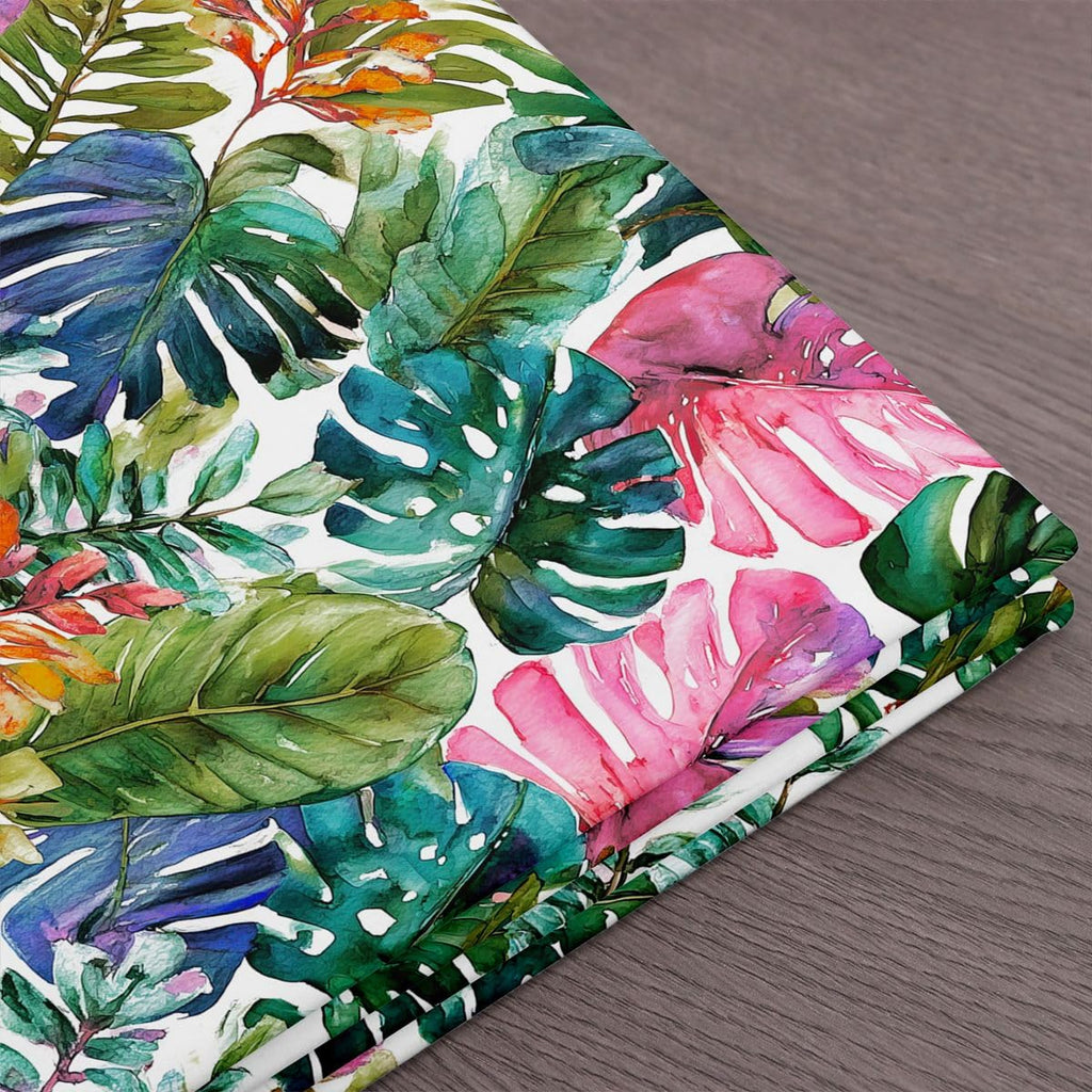 Palm Leaves Fabric By the Yard, 5 Yards
