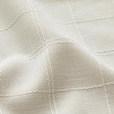Linen Checked Table Cloth 60x104 Inches (Fit 6ft - 7ft, Narrow Fit 8ft Rectangle Table), Farmhouse S