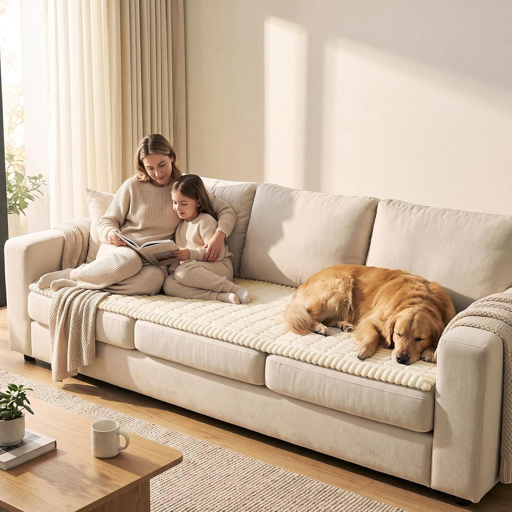 Couch Covers for Dogs, Non-Slip Washable Pet Friendly Sofa Protector