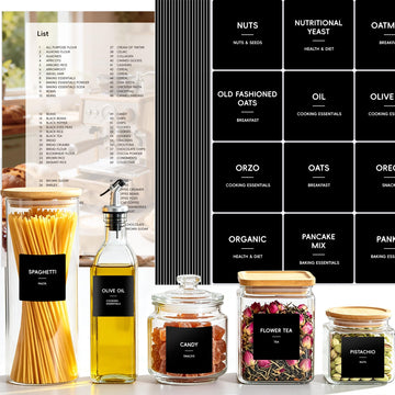 276 Pantry Labels for Food Containers
