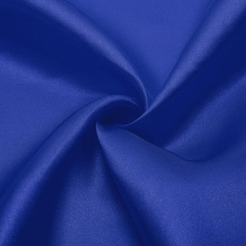 Dark Blue Satin Fabric by the Yard 3 Yard x 59 Inch