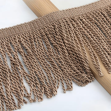 6 Inches Curtain Fringes Bullion Fringe Trim, Sewing Fabric Tassel Trims Embellishments Curtain Weights - 6.5 Yards