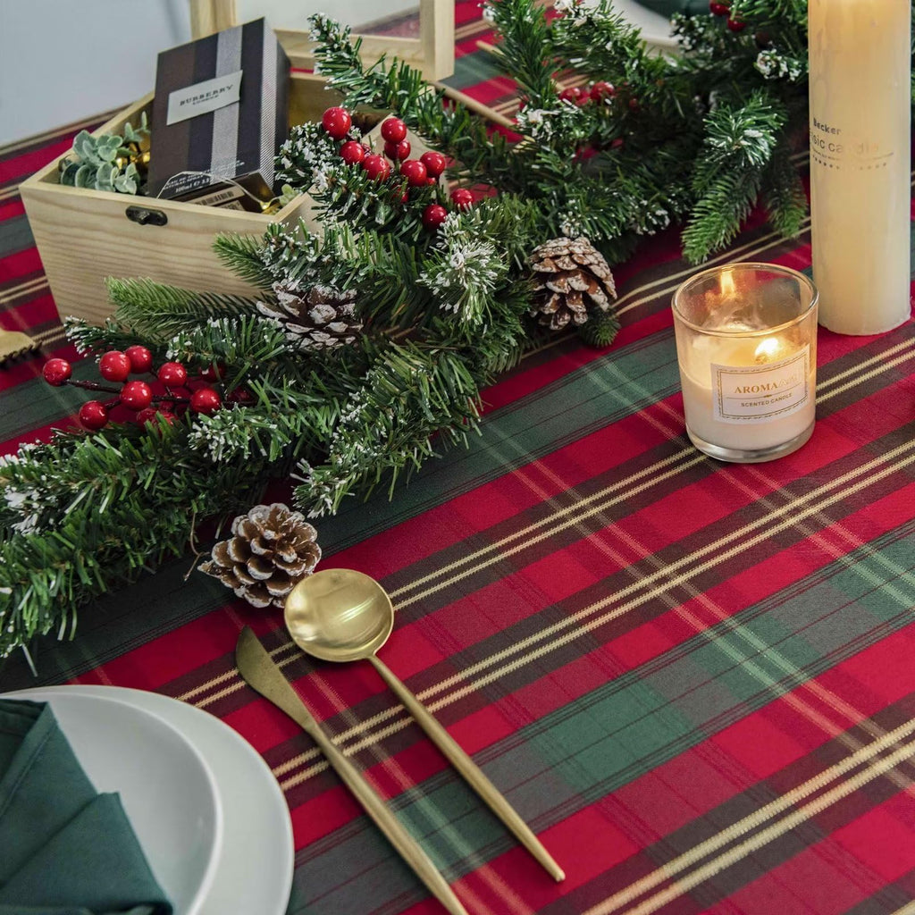 Christmas Rectangle Waterproof Tablecloth 60x84 inch