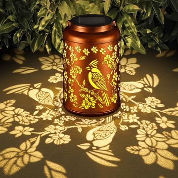 Bird Solar Lantern Outdoor Waterproof Garden Decor Gifts for Women
