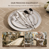Silverware Set, Luxury 40-Piece Flatware Set for 8, 18/10 Stainless Steel Cutlery Set with Diamond Cut Pattern