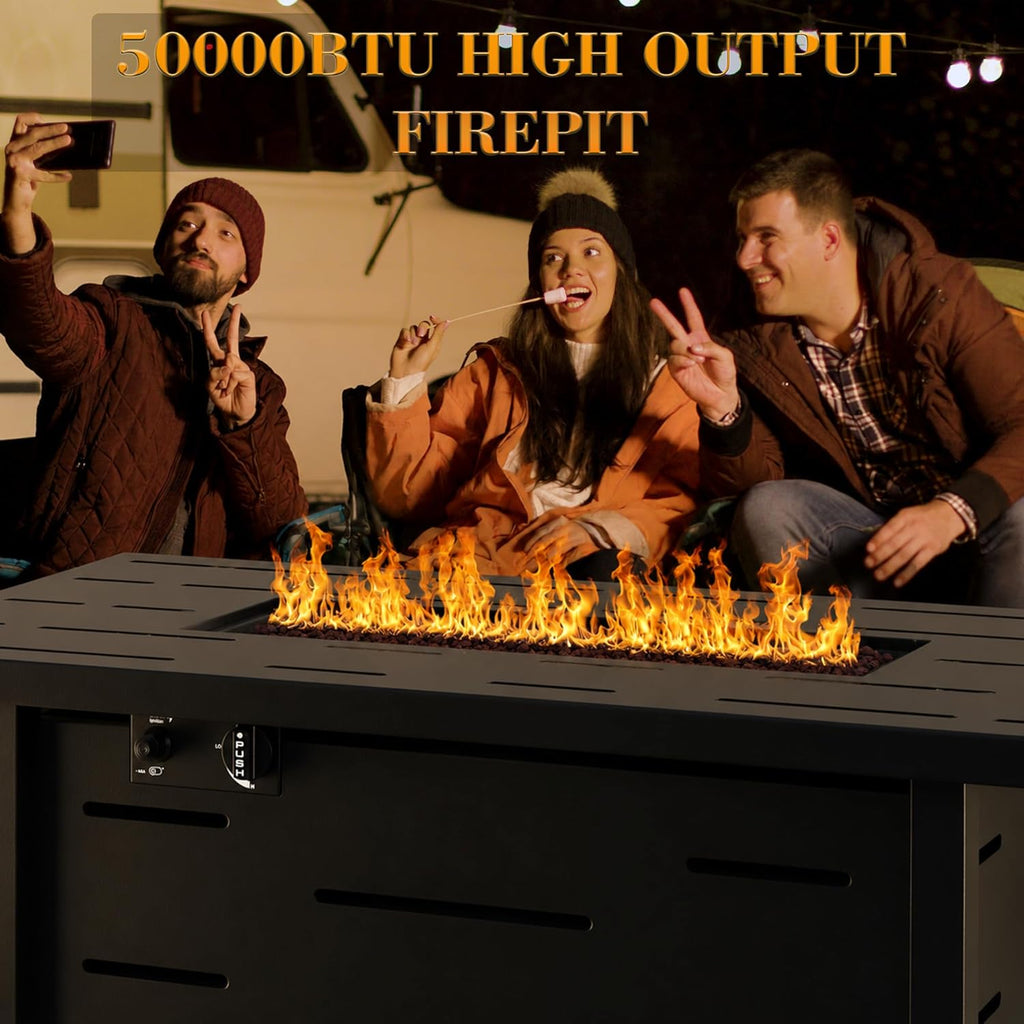 43 Inch Propane Fire Pit Table