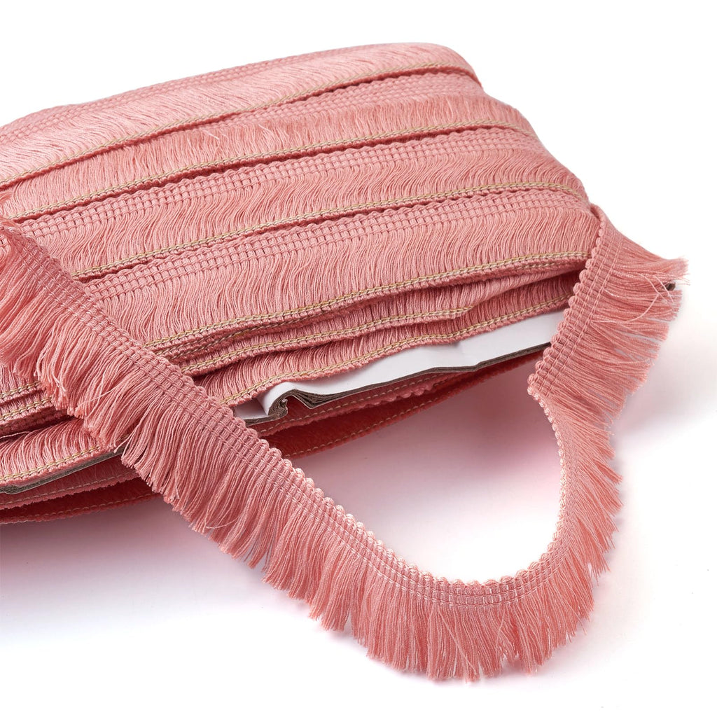 Fringe Trim Tassel - 27 Yards 1 Inch Polyester Lace Ribbon for Sewing, Clothing, Cushions, Pillows, Curtains, Home