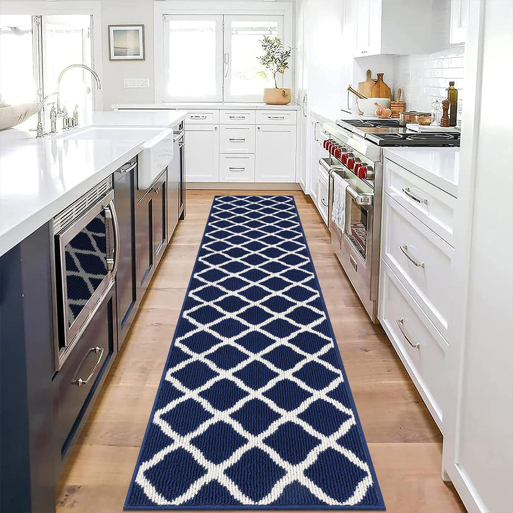 Extra Long Hallway Runner Rug 2x10 ft Indoor Washable Rug Runner Non Slip Rubber Backing Hall Kitchen Runner Rugs