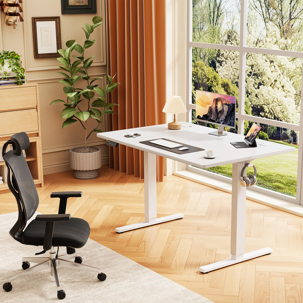 Electric Standing Desk, Computer Desk, 40x24 Inch