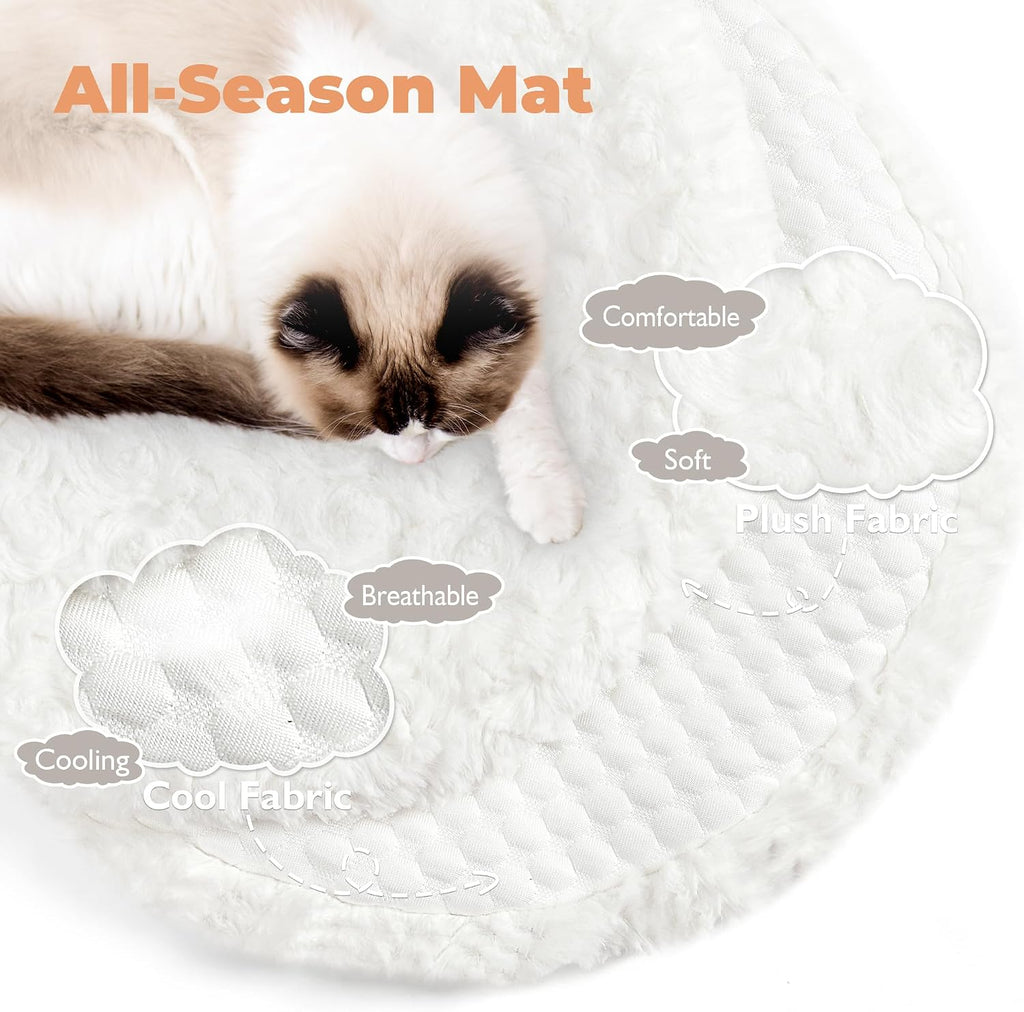 Modern Cat Tree, 39.9" Aesthetic Wood Cat Tree Tower for Large Cats, Luxury Cat Condo with Scratching Posts