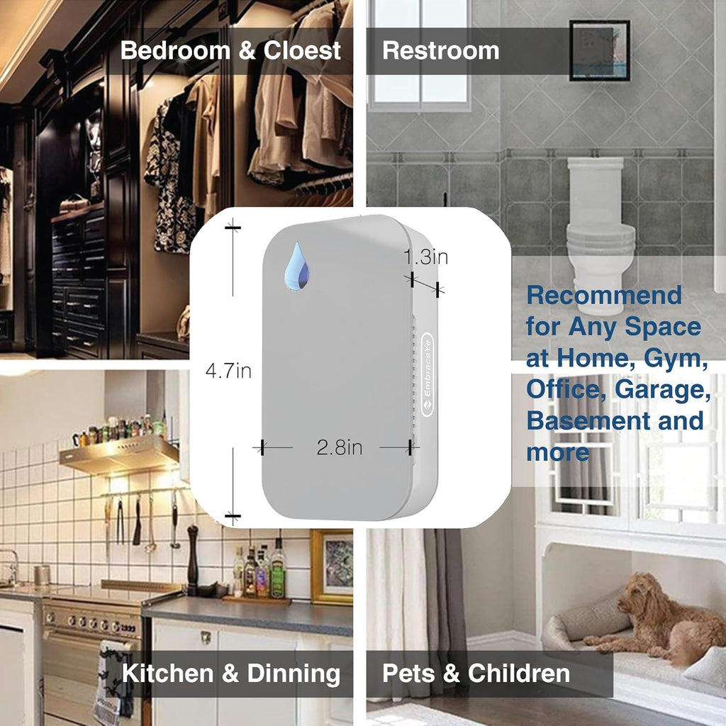 【FILTERLESS NEGATIVE ION AIR IONIZER FOR HOME PLUG IN】- Portable Air Purifier - Filtration System fo