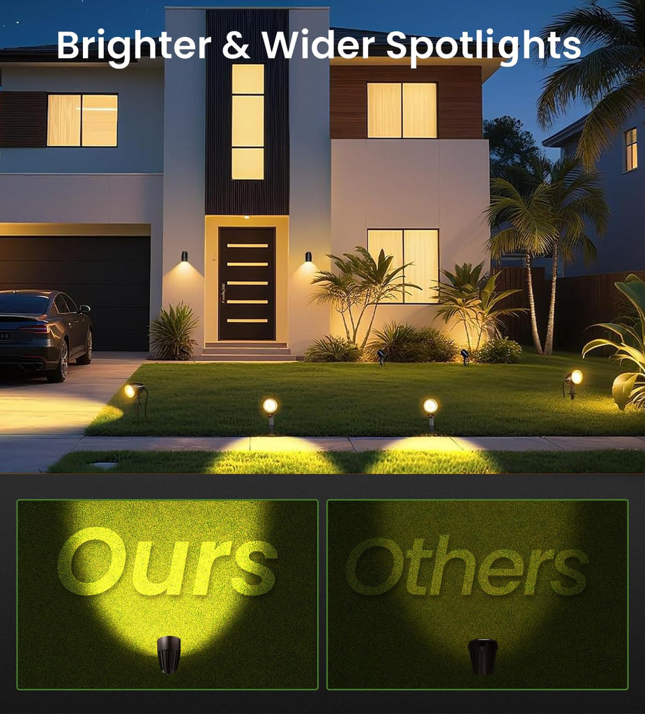 7W Low Voltage Landscape Lighting 800LM 2700K LED Landscape Lights