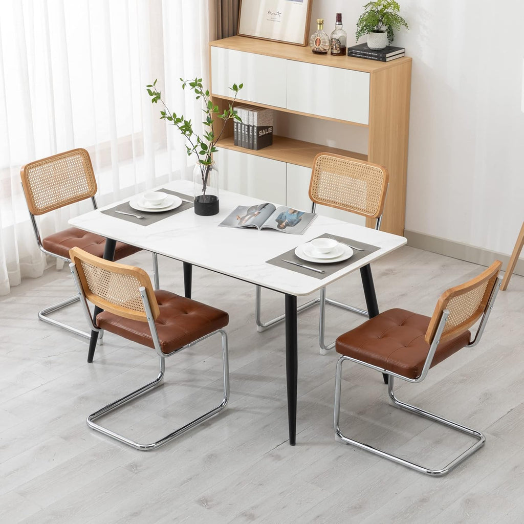KCC Mid Century Modern Dining Chairs Set of 2