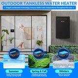 Natural Gas Tankless Water Heater, 5.26GPM 20L Outdoor