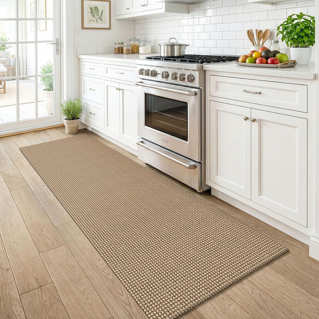 Boho Runners s 2x6 ft Washable Kitchen Runner Non Slip Rubber Backed Hall Runners Cotton Entryway Runner Rugs for