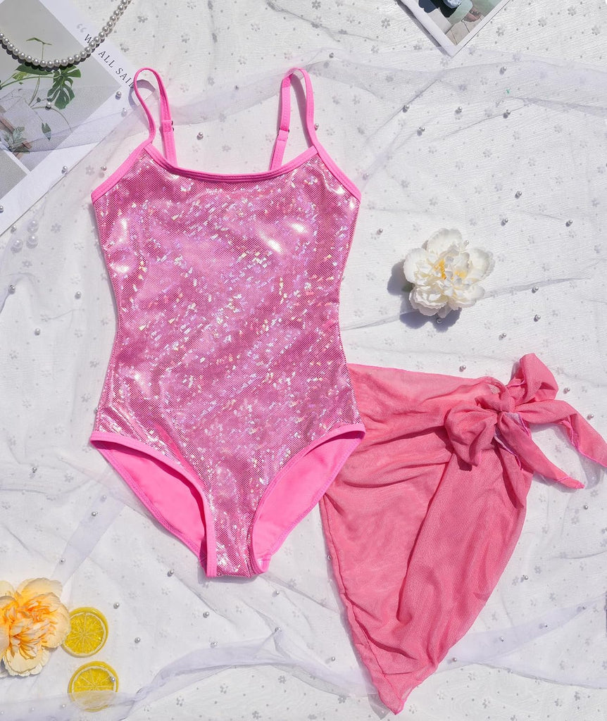 Girls One Piece Swimsuit Cute Swimsuit