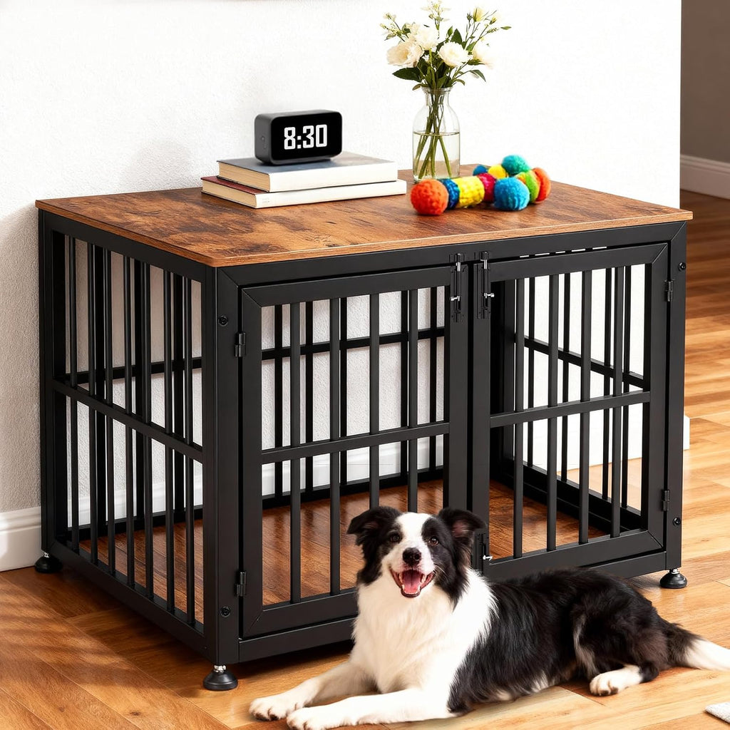 Heavy Duty Dog Crate Furniture for Large and Medium Dogs