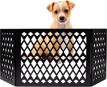 Free Standing Pet Gate | Pet Gate for Small Dogs | Free Standing Dog Gate for Stairs | Freestanding Dog Gates