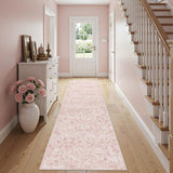 Pink 2x10 Runner Rug