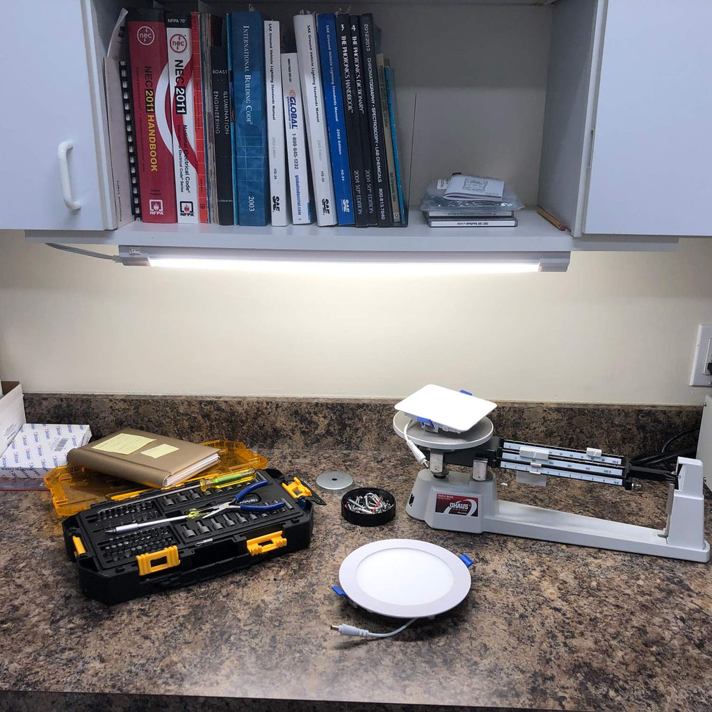 24 in. LED Under Cabinet Light, 1200 Lumens Warm White