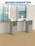 Portable Air Conditioners, 8,000 BTU for Rooms up to 350 Sq.Ft., Smart Compact AC Unit with Cooling, Dehumidifier