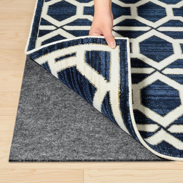 Felt and Rubber Backing Rug Pad, 5"x7" Non-Slip Rug Pads, 1/8" Thick, Under Area Carpet Protective Pads, Cushioned