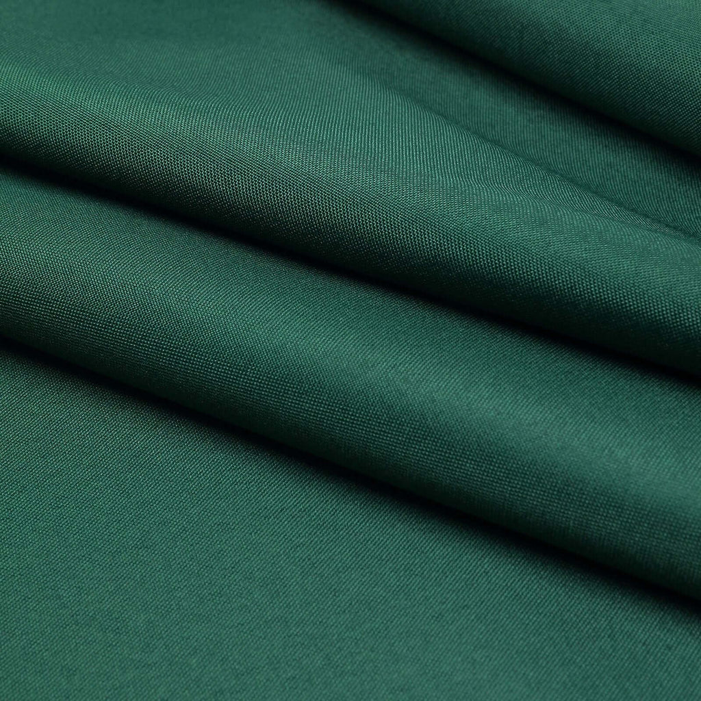 54 x 10 Yards Hunter Emerald Green Polyester Wedding Banquet Restaurant Wholesale Fabric Bolt for Party Event Decor