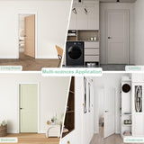 30"x80" 2-Panel Shaker Style White Primed Hollow Core Interior Molded Door Slab, NOT Pre-drilled and NOT Included