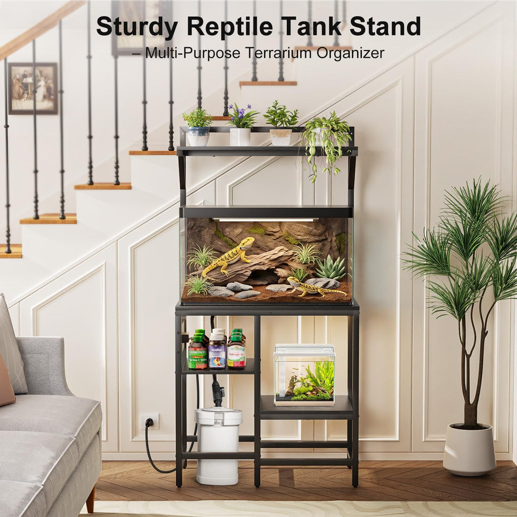 29 Gallon Fish Tank Stand for Standard & Breeder Tanks