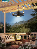 20" Outdoor Ceiling Fan with Lights,IP65 Waterproof Gazebo H - Image 7