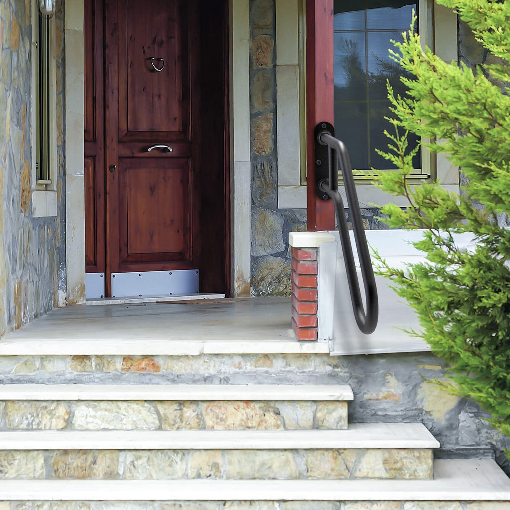 Heavy Duty Wall Mount Handrails for Indoor Outdoor 1-3 Steps