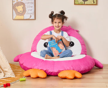 Bean Bag Chair for Kidsbean Bag Playroom Living Room Pink