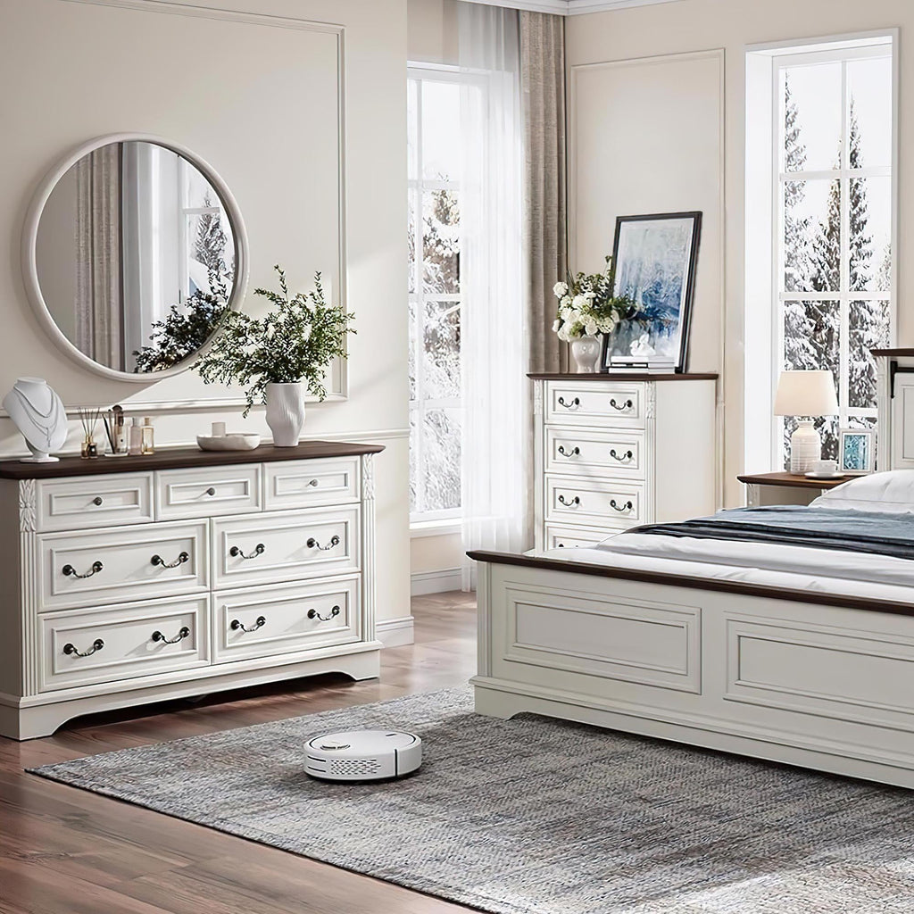 Farmhouse 4 Drawer Dressers