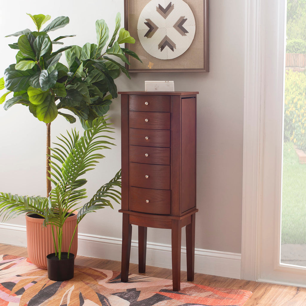 Merlot Jewelry Armoire