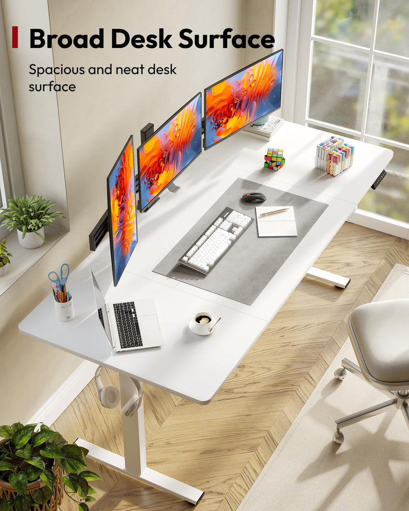 71''x32'' Large Electric Computer Height Adjustable Standing Desk