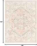 Washable 9x12 Area Rug, Large Rugs
